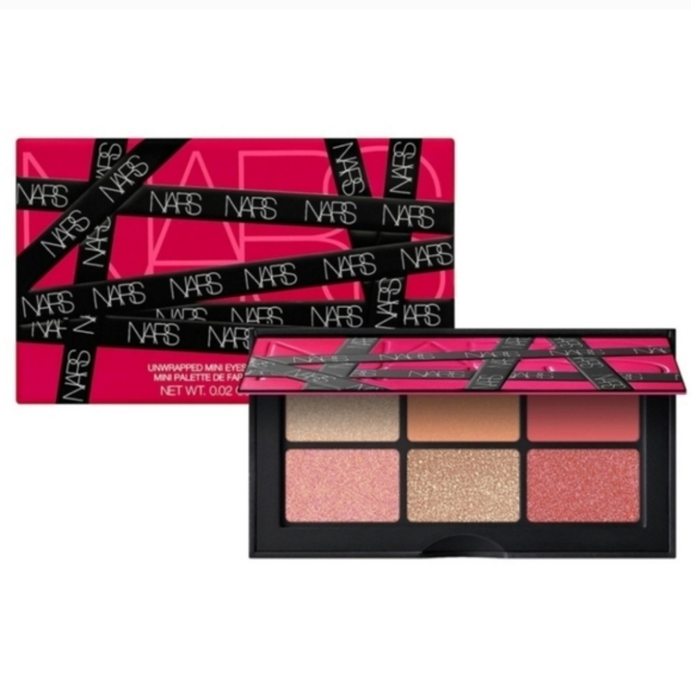 NARS Unwrapped Mini Eyeshadow Palette: Orgasm, 0.7g x6, NIB